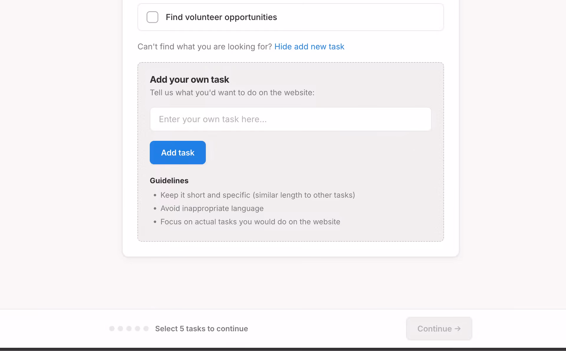 Top Task Analysis