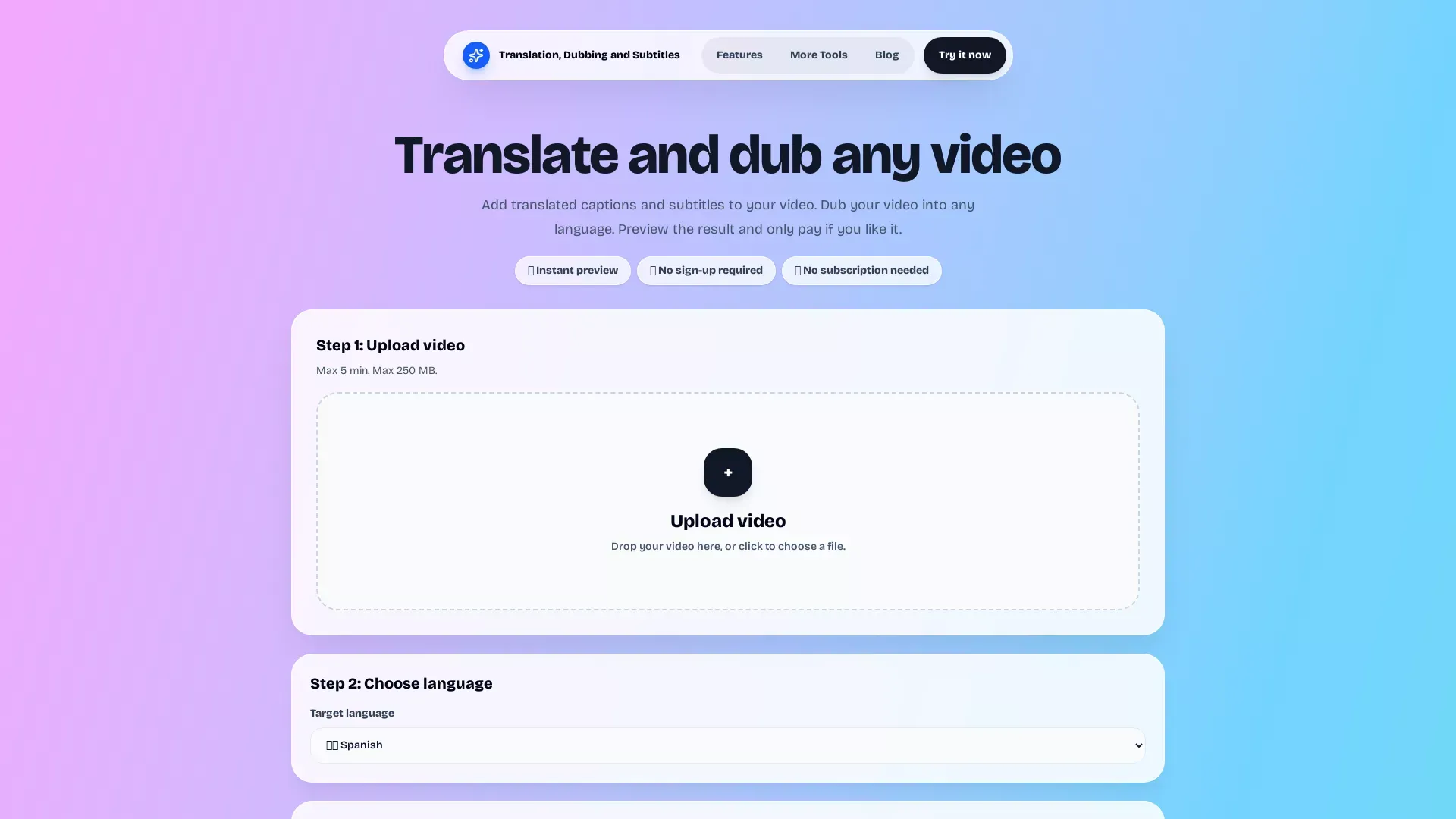 TranslateDub