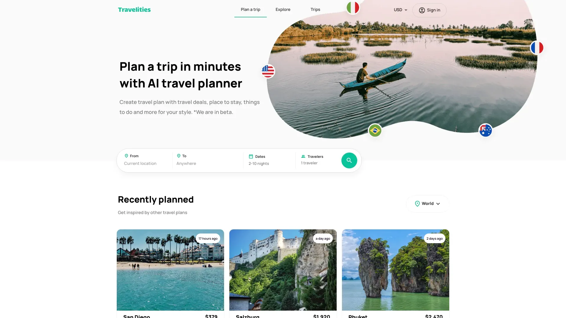 Travelities
