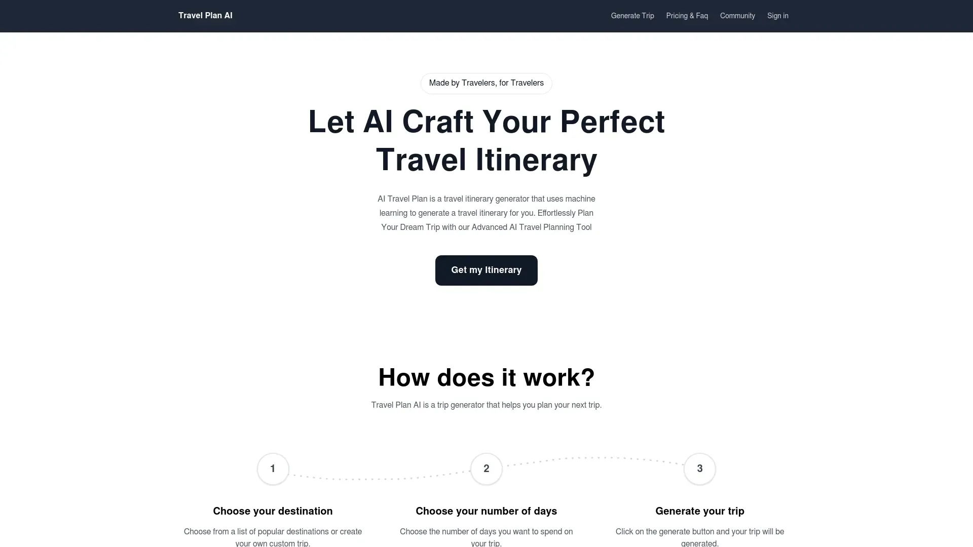 Travelplan AI