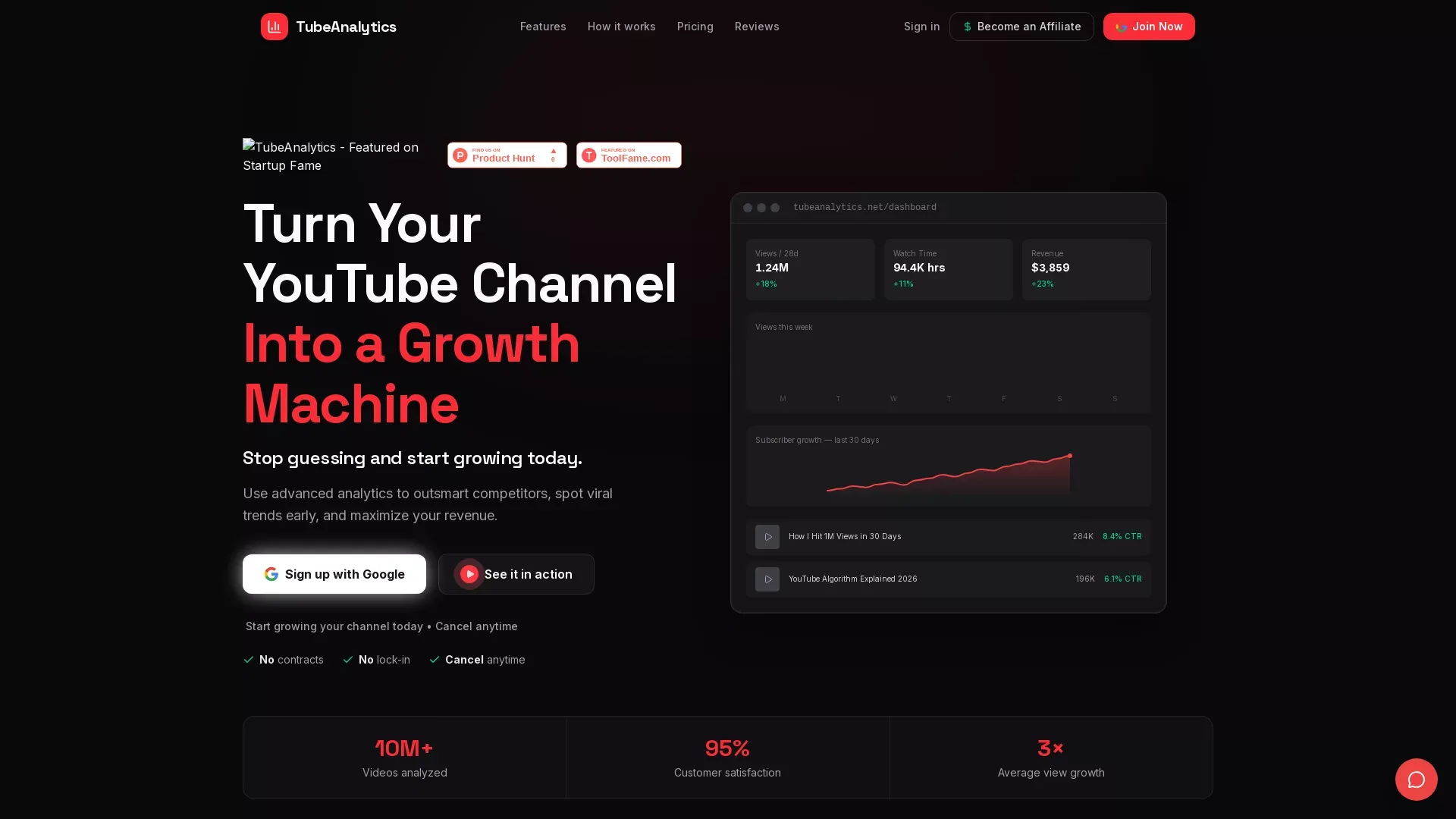 TubeAnalytics