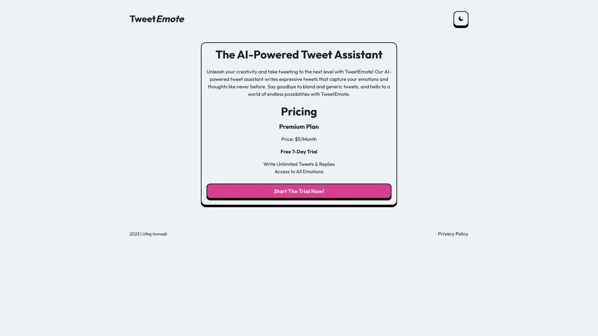 Tweetemote