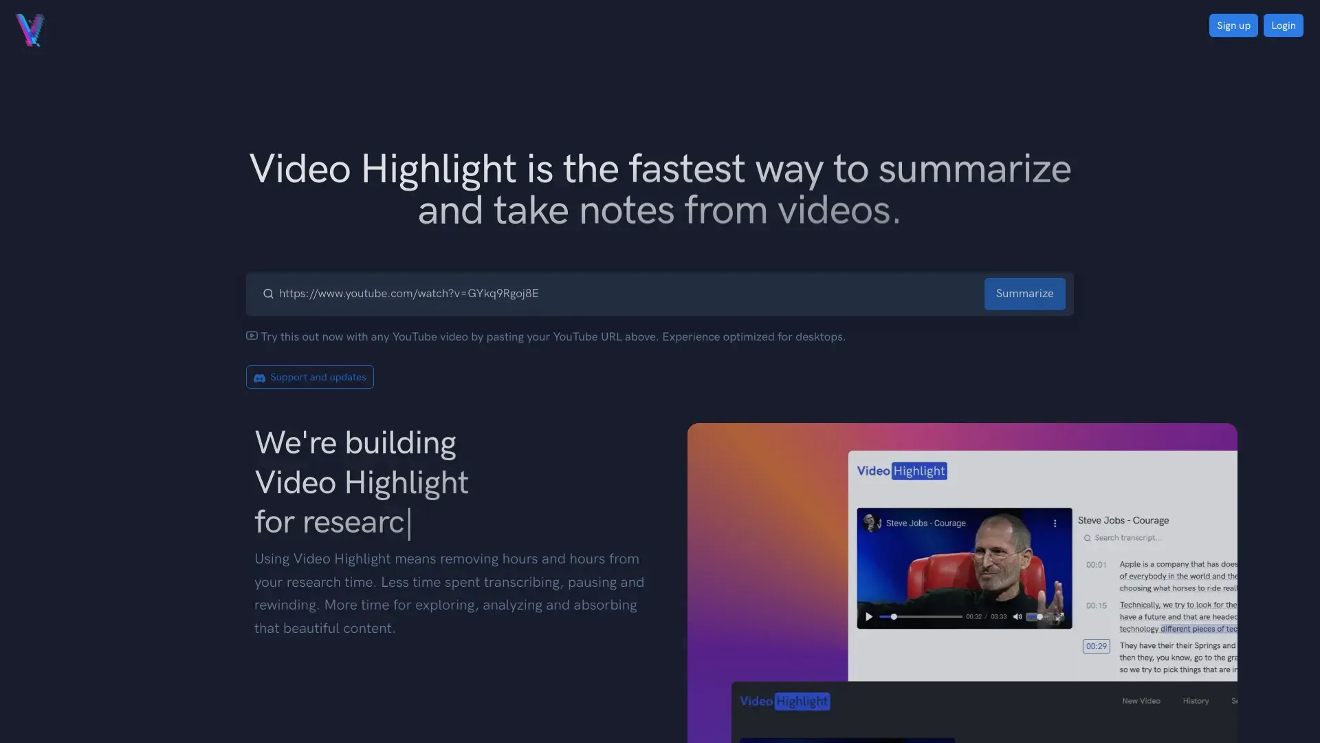 Videohighlight
