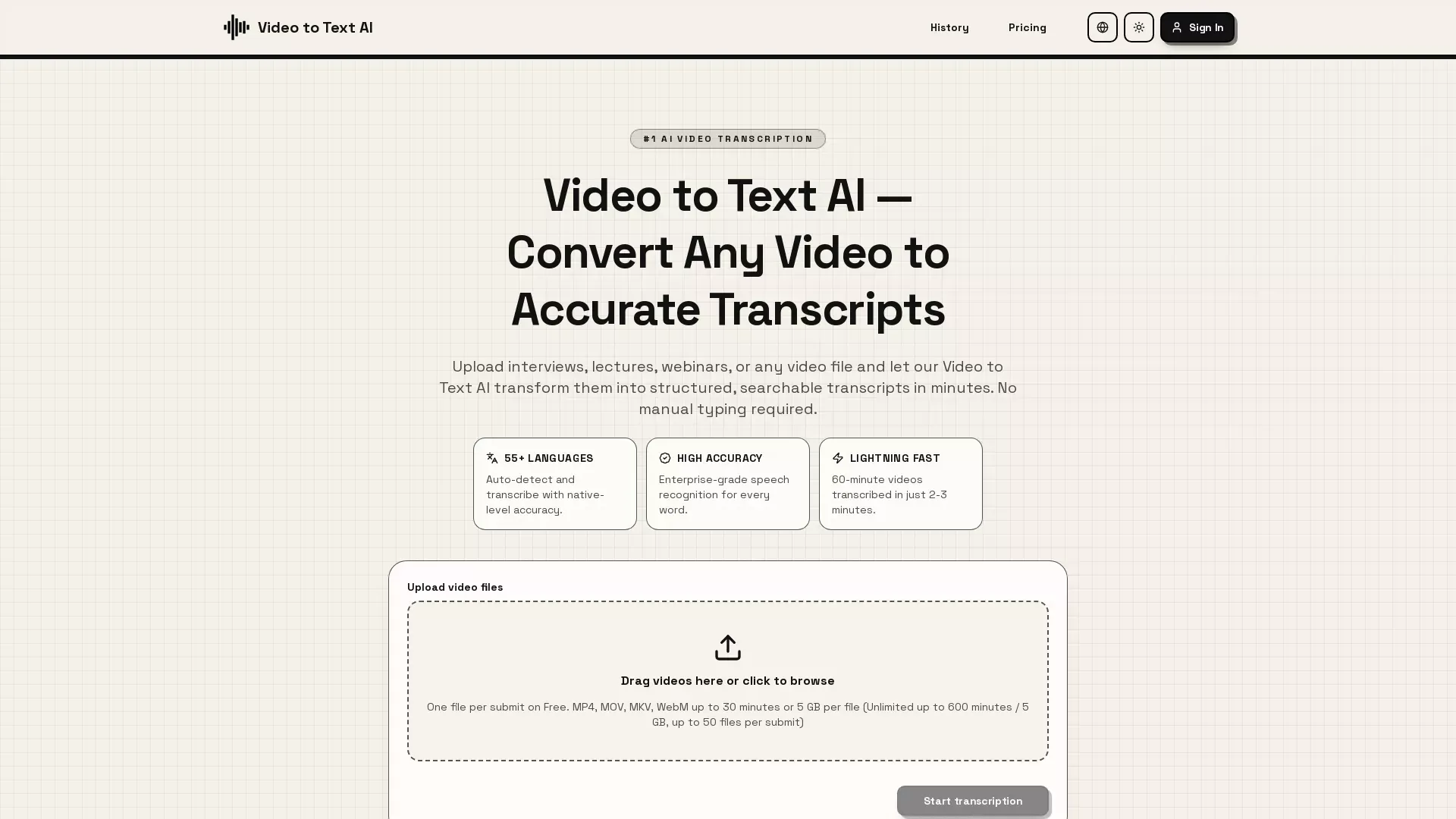 VideoToTextAI