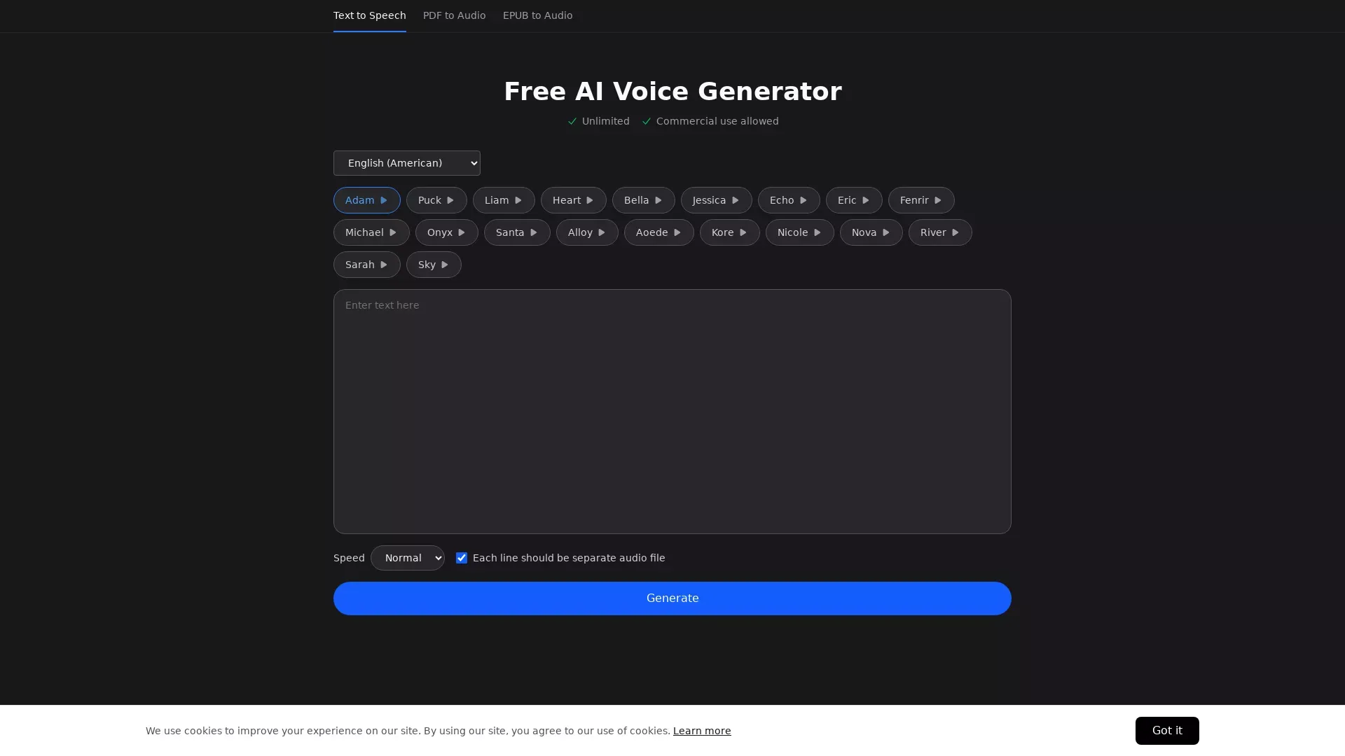 Voice-Generator