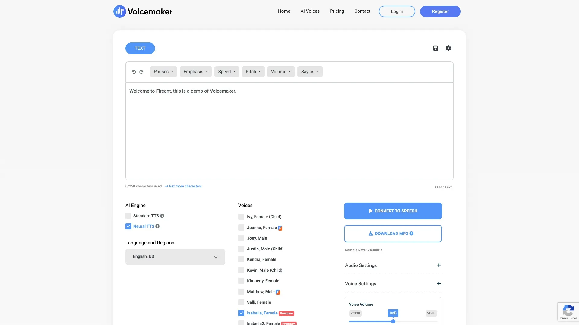 Voicemaker