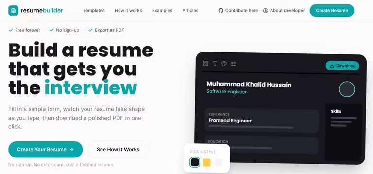 resumebuilder