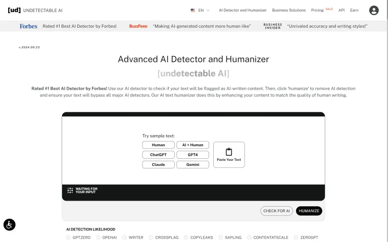 Undetectable AI